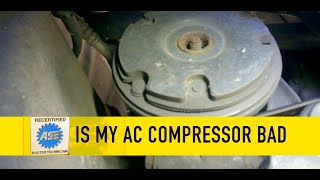 how to diagnose a Chevy Silverado AC compressor