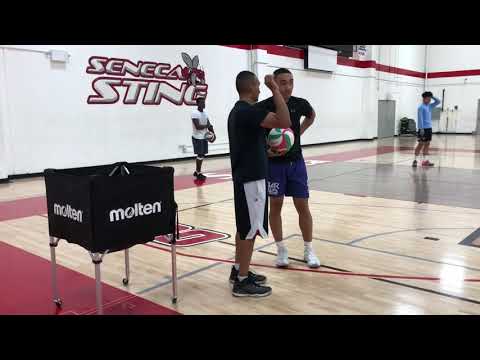 Volleyball Attacking Tip: Contact Point