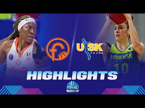 Beretta Famila Schio v ZVVZ USK Praha | 3rd Place Highlights | EuroLeague Women 2022-23
