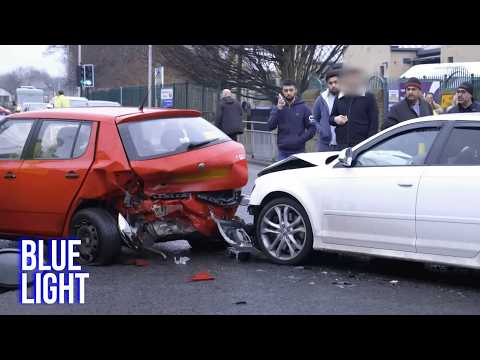 Audi Driver Hits Elderly Lady In Fatal Collision | All New Traffic Cops FULL EPISODE | Blue Light