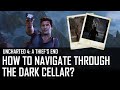 Uncharted 4 - How to navigate through the dark cellar (Chapter 6)?