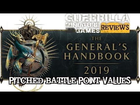 GMG REVIEWS - AoS The General's Handbook 2019 - Part 2 Points Changes
