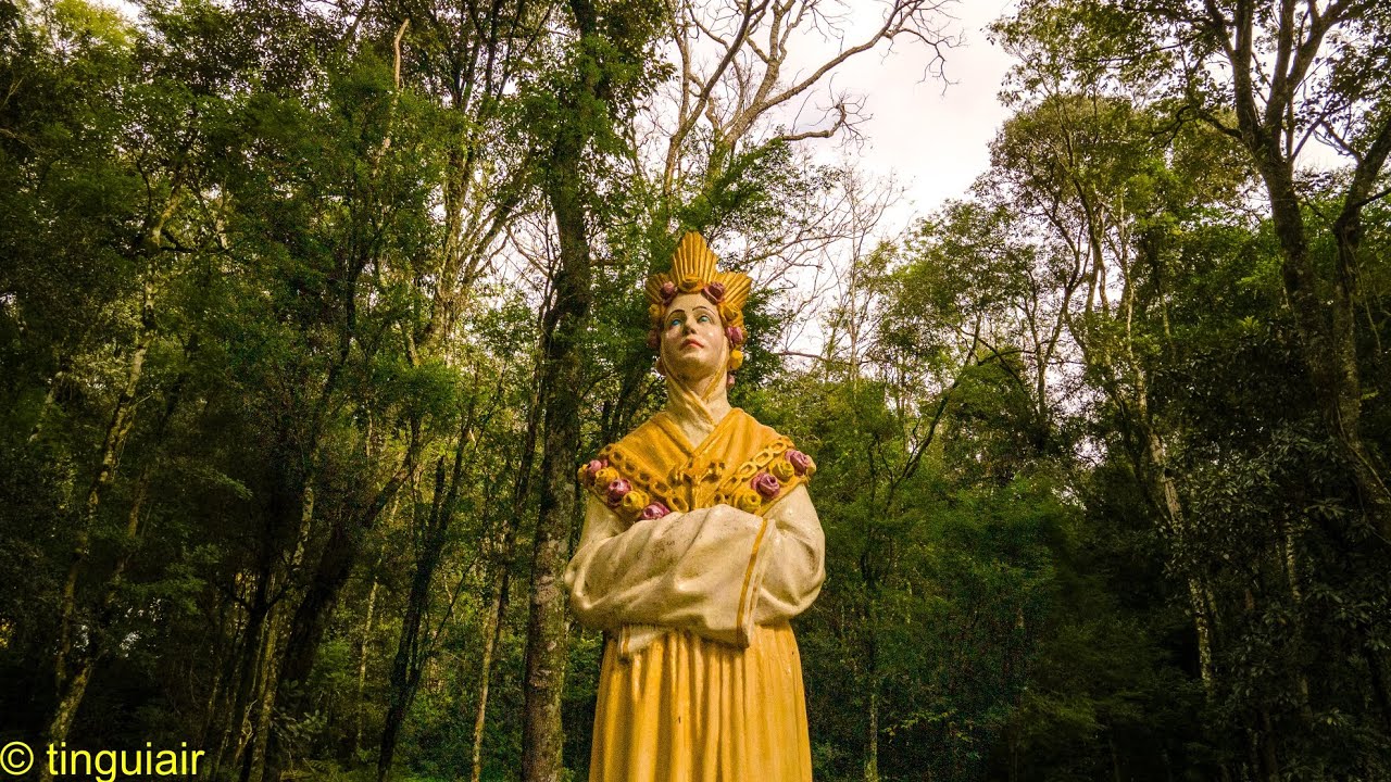 Conheça a história de Nossa Senhora da Salete com lindas imagens do santuário dela em Caibi🙏