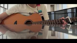 桜が降る夜は/あいみょん　1ヶ月でギター練習してみた　#ギター初心者  #ギター弾き語り #あいみょん 