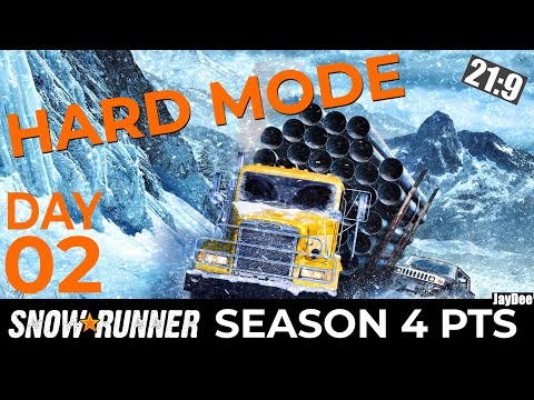 HARD MODE Tag #02 - Den GMC zur Werkstatt bringen ★ SNOWRUNNER Let´s Play