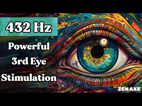 Try this - Third Eye stimulation - Pineal gland - 432 Hz Solfeggio - WARNING - Very Powerful