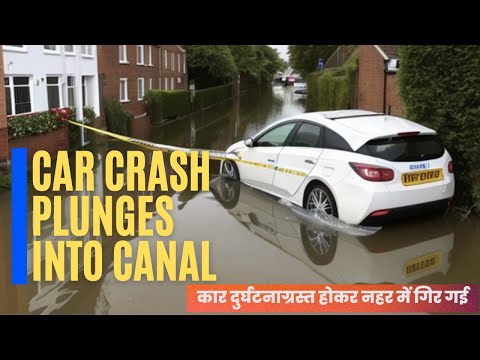 CAR PLUNGES INTO CANAL : Terrifying Dash Cam Footage | CRAZY Crash Compilation  | EP35