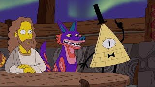 The Simpsons - Bill Cipher Cameo