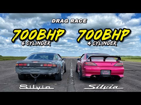 ZERTIFIZIERTE SENDER.. 700 PS Nissan S14 vs 700 PS Nissan Silvia S15
