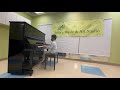 Jeremy Piano Recital - The Birch Canoe