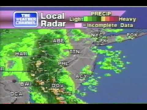 Weather Channel Local Forecast, 428 AM Saturday March 21, 1998
