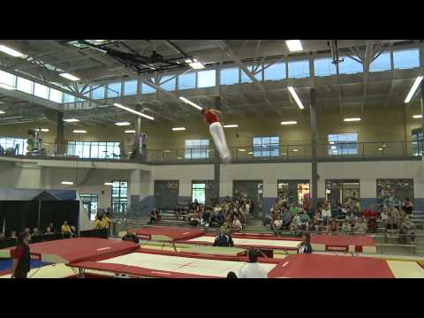 Trampoline Mens Novice 11 14 Finals USA Kozlowski R1