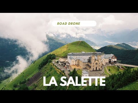 The road to Notre-Dame de La Salette| France 🇫🇷 | DRONE