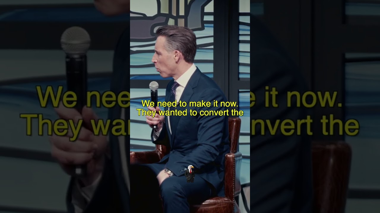 Sen. Hawley On America's EMBARRASSING Failed Experiment To Give Control To A Small Group Of Experts