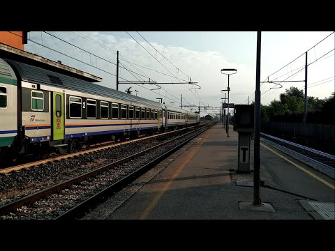 HD - Partenza treno Regionale (R 20674) Ferrara - Venezia S.L. da Terme Euganee A.M.