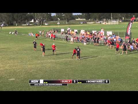 Minneapolis Surly vs Raleigh Boneyard - 2012 USAU Club Nationals - Master's Final (M)