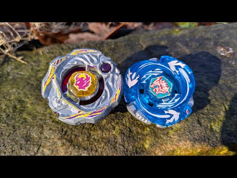 Pirates Ifraid T125GCF vs L-Drago Assualt 85XF | Metal Fight Beyblade メタルファイトベイブレード