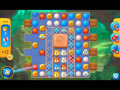 Fishdom 2021 - Level 7124   #playrix #fishdom #gaming