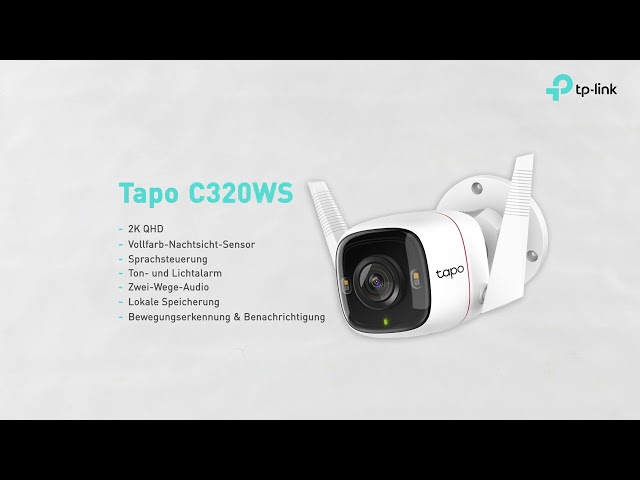 Video Teaser für Tapo 6 C320WS CLEAN