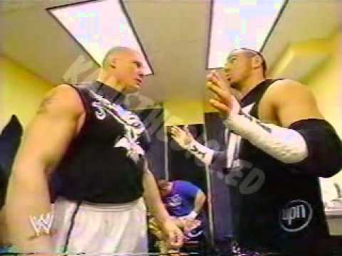 Brock Lesnar attacks Matt Hardy Backstage - Smackdown November 21 2002