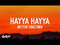 Hayya Hayya (Better Together) (Lyrics) | FIFA World Cup 2022™ | Trinidad Cardona, Davido, Aisha