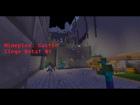 pie_in_da_face22 - Minecraft/ Mineplex/ Castle Siege Beta!/ Defenders vs. Undead/ 100 Players!/ All Out War!