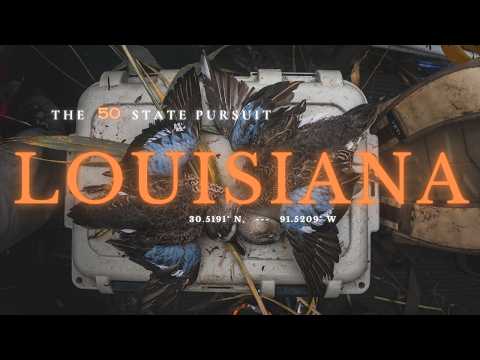Cast and Blast // Duck Hunting and Redfish - The 50 State Pursuit // Ep. 7 - Louisiana