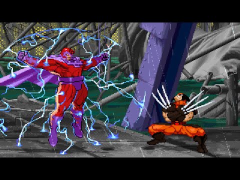 MUGEN Battle Showcase: Magneto Vs Wolverine