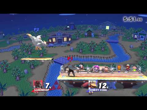 [Smash4] Vex(Ganondorf) vs RiotLettuce(DK) CUSTOM Smash Ladder Set