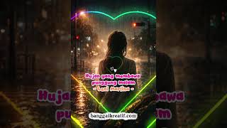 Hujan yang membawa punggung malam