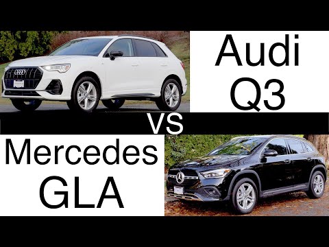 Audi Q3 VS Mercedes GLA comparison review //Which SUV for you?