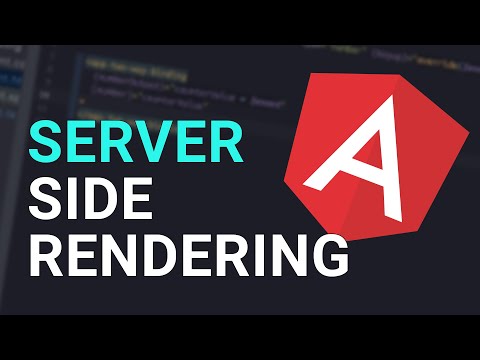 How to convert your Angular app to a Server-Side-Rendered app.