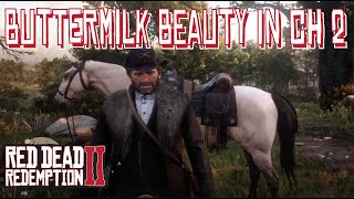 How to Get the Buttermilk Buckskin Kentucky Saddler Horse in PS4 Chapter 2
