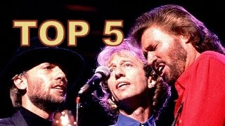 BEE GEES - TOP 5 (RAREST SONGS PERFORMED LIVE)