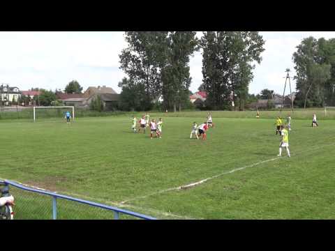 Wszystkie 3 bramki dla Wisły Dziecinów w meczu z Promnikiem Łaskarzew 3:3 8.06.2013