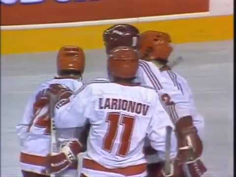 Canada Cup 1987 Second Game Goals   Canada vs  USSR
