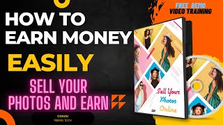 how to make money selling photos of yourself full video course in English | 90KingTech