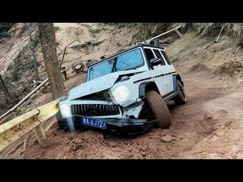 Extreme Driver Challenge: Mercedes G63 vs Bad Climbing Road *GONE WRONG*