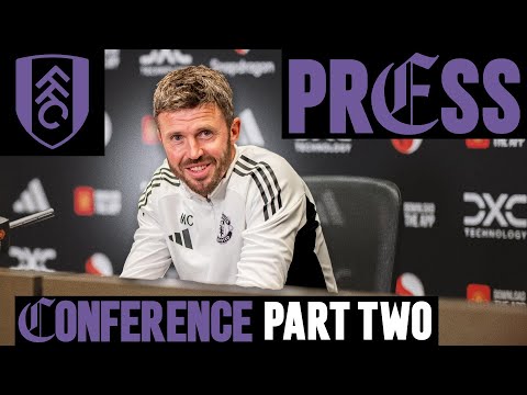 "We Need To Keep Building." | Michael Carrick Pre-Fulham | Press Conference: Part Two 🎙️