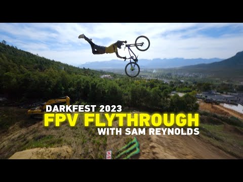 GoPro: Darkfest 2023 FPV Drone Runs with Sam Reynolds #mtb #bike #darkfest