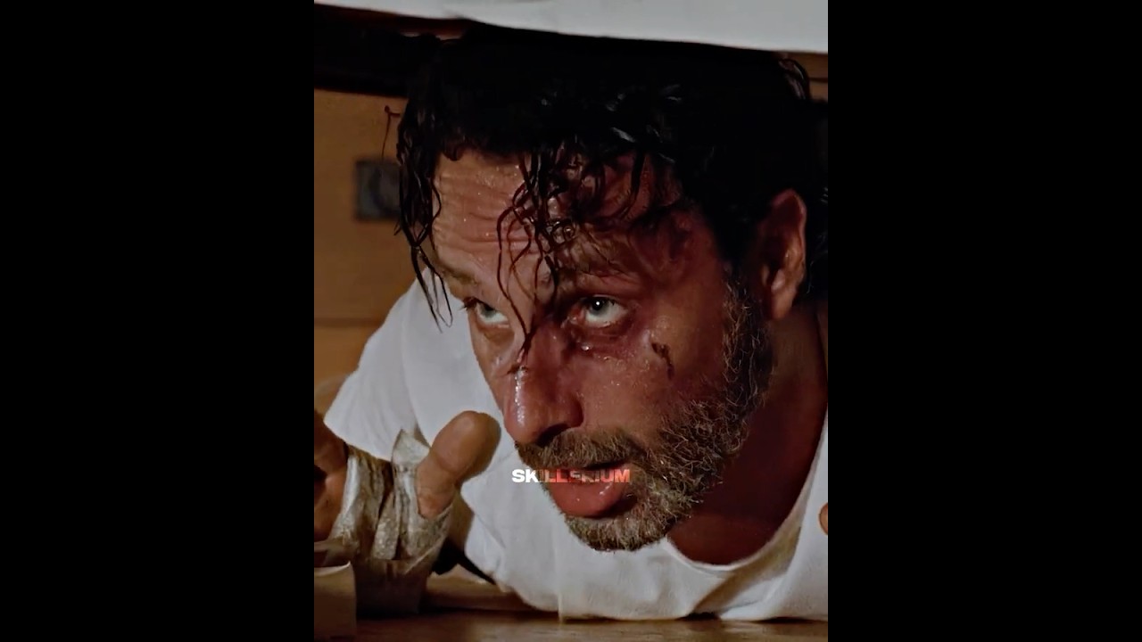 Rick Hides From Claimers | The Walking Dead | #shorts