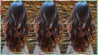 OMBRE HAIR EM CABELO PRETO?