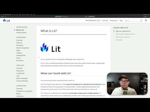 What Is Lit? - A Web Component Based Framework