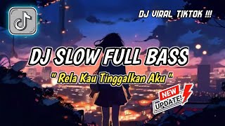 Download lagu DJ SLOW FULL BASS • RELA KAU TINGGALKAN AKU || DJ TIKTOK TERBARU 2025 !!! mp3