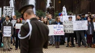 University Protesters 1, White Supremacists 0