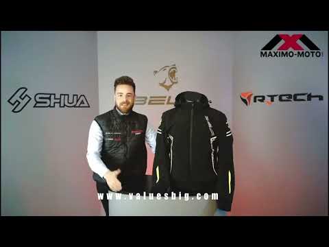 Chaqueta moto textil Bela Breeze protecciones moto verano | Valuesbig