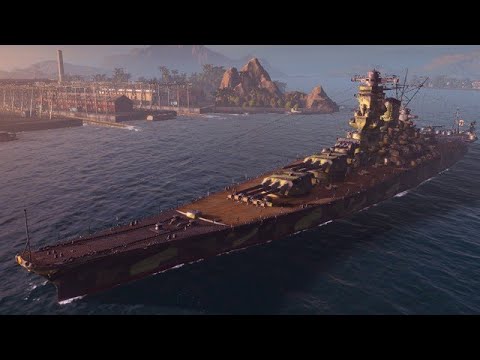 Eine schwimmende Festung! - World of Warships 🎮 | Tier X: YAMATO (Review)