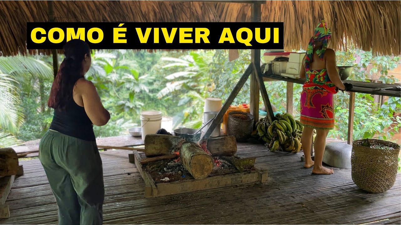 É ASSIM que vivem na SELVA do DARIÉN conhecendo a TRIBO ISOLADA no PANAMÁ