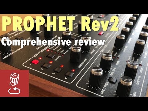 Sequential/Dave Smith Prophet Rev2 Review and tutorial - is it the analog poly synth for you?