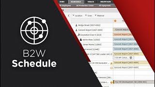 B2W Schedule YouTube Video
